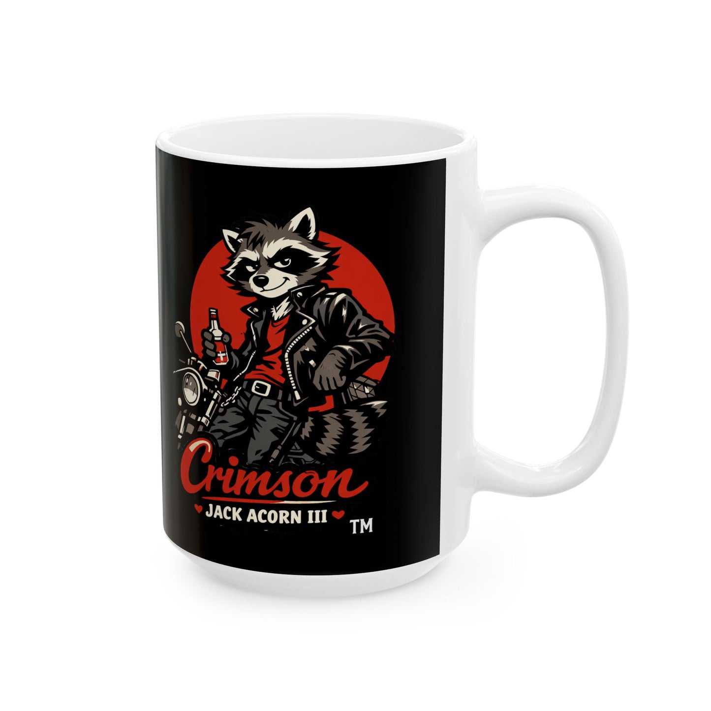 "Crimison Jack Acorn, III(TM)" — Coffee Cup (11oz, 15oz)