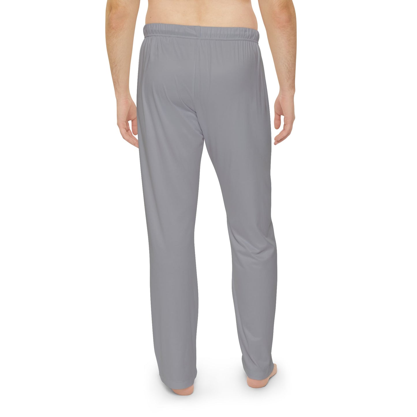 Raccoon Print Men’s Pajama Pants — Cozy Grey All-Over-Print Lounge Pants