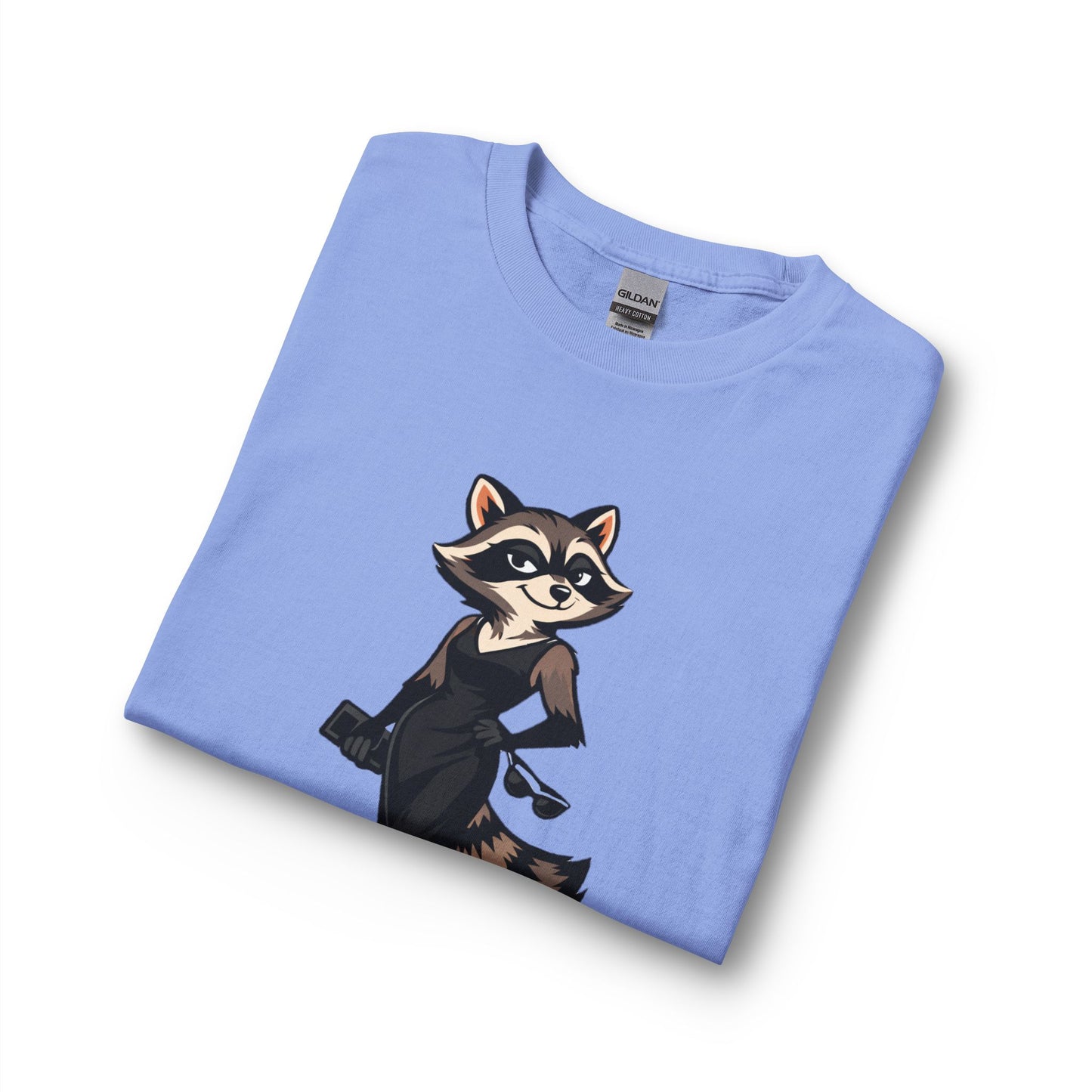 Ava Honeysuckle Raccoon Graphic Long Sleeve Tee
