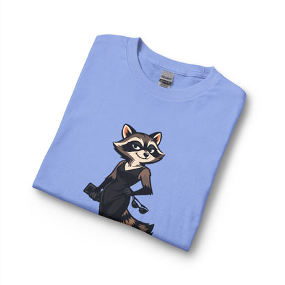 Ava Honeysuckle Raccoon Graphic Long Sleeve Tee