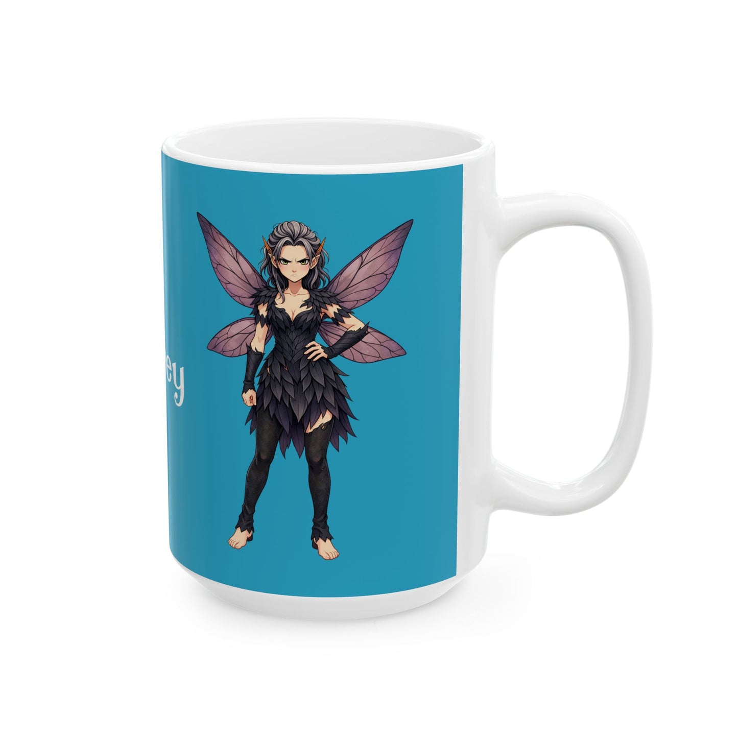 "Audrey" — Ceramic Coffee Cup (11oz & 15oz)