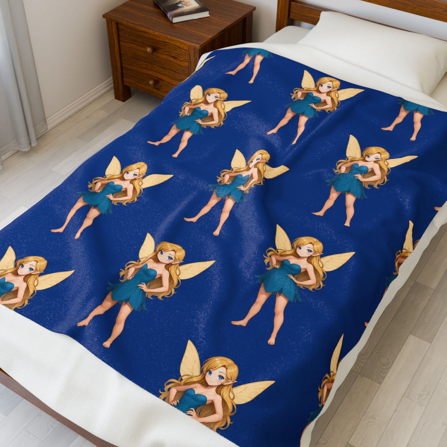 "Escala Winter" - Velveteen Plush Blanket