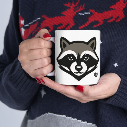 Trash Panda Publishing Ceramic Mug — Black 11oz & 15oz Coffee Cup