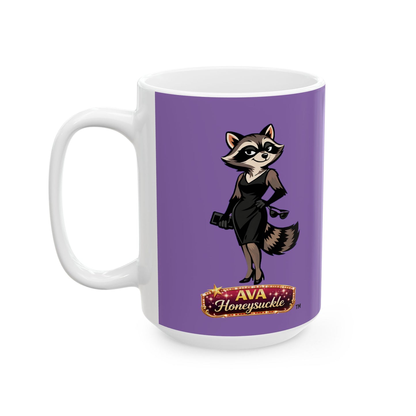 "Ava Honeysuckle" Ceramic Mug (11oz, 15oz)