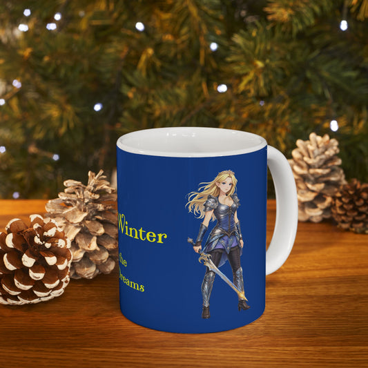 "Escala Winter(TM)" as an Elf   'From the Court of Dreams'  - Ceramic Mug — 11oz & 15oz