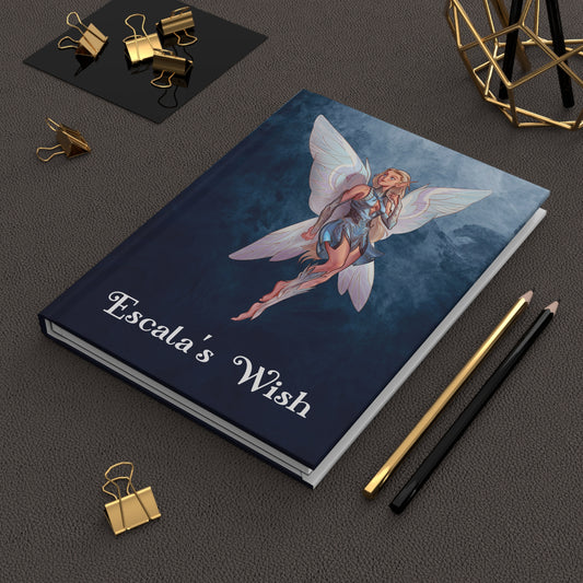 ESCALA WINTER™ Collection – Escala’s Wish Pixie Hardcover Lined Notebook