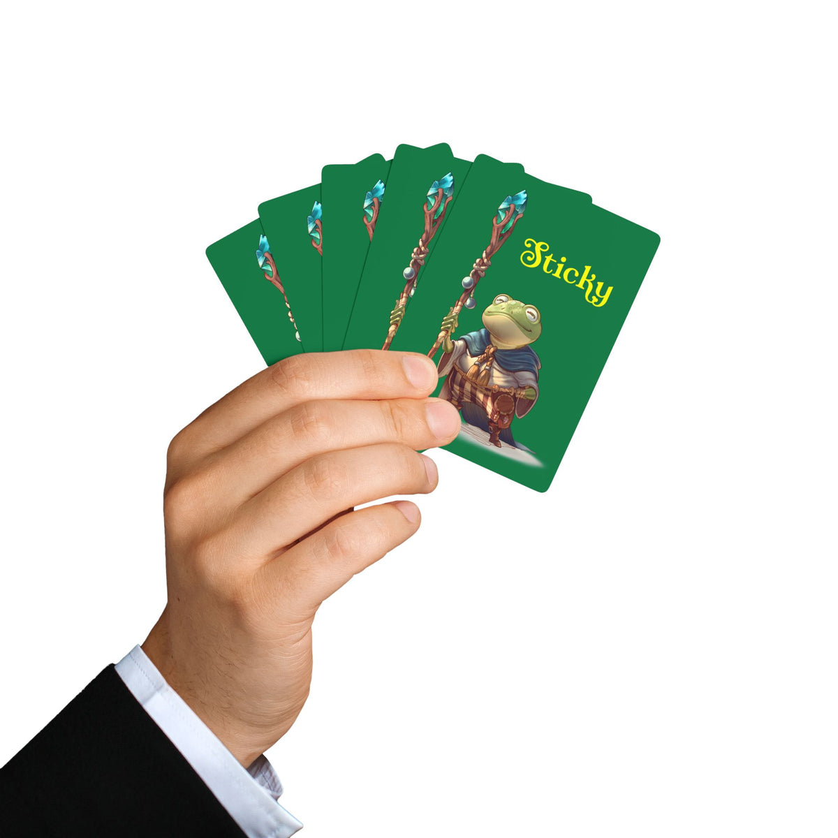 "Sticky" - Poker Playing Cards