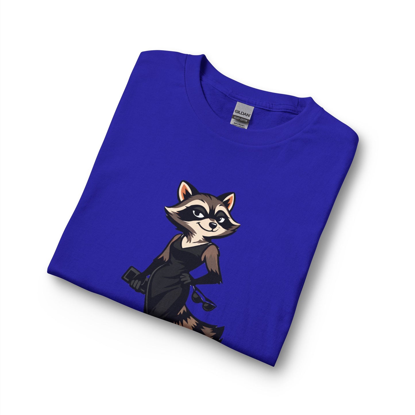 Ava Honeysuckle Raccoon Graphic Long Sleeve Tee