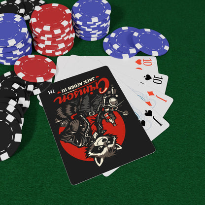 "Crimson Jack Acorn III(TM)" - Poker Playing Cards
