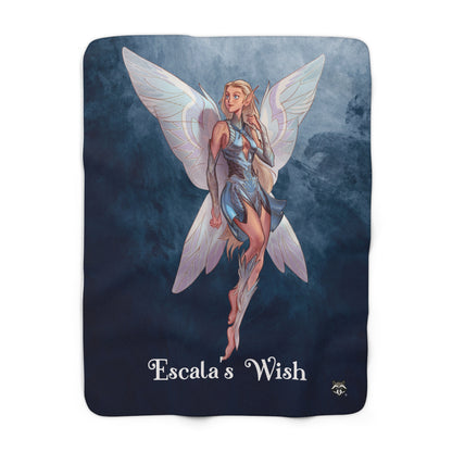 ESCALA WINTER™ Collection – Escala’s Wish Sherpa Fleece Blanket