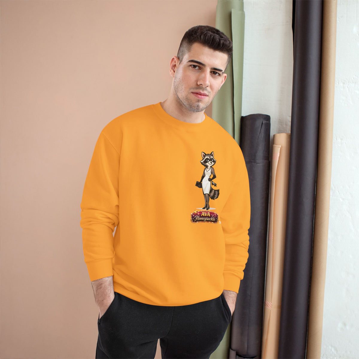 AVA HONEYSUCKLE™ Collection – Champion Crewneck Sweatshirt