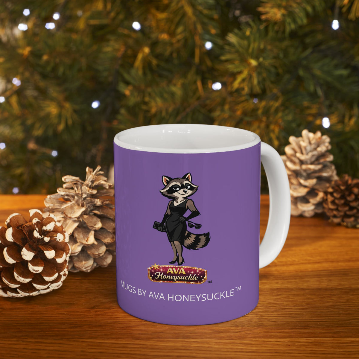 AVA HONEYSUCKLE™ Collection – Ceramic Mug (11 oz, 15 oz)
