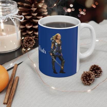 "Escala's Wish(TM)" - Bookcover version —  11oz & 15oz Coffee Cup