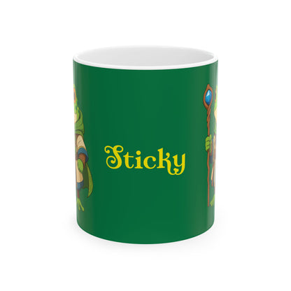 Sticky - Ceramic Coffee Mug (11oz & 15oz)