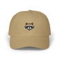 Dad Cap — Embroidered Raccoon Logo Dad Hat (Back Text: TrashPanda Est. 2025)