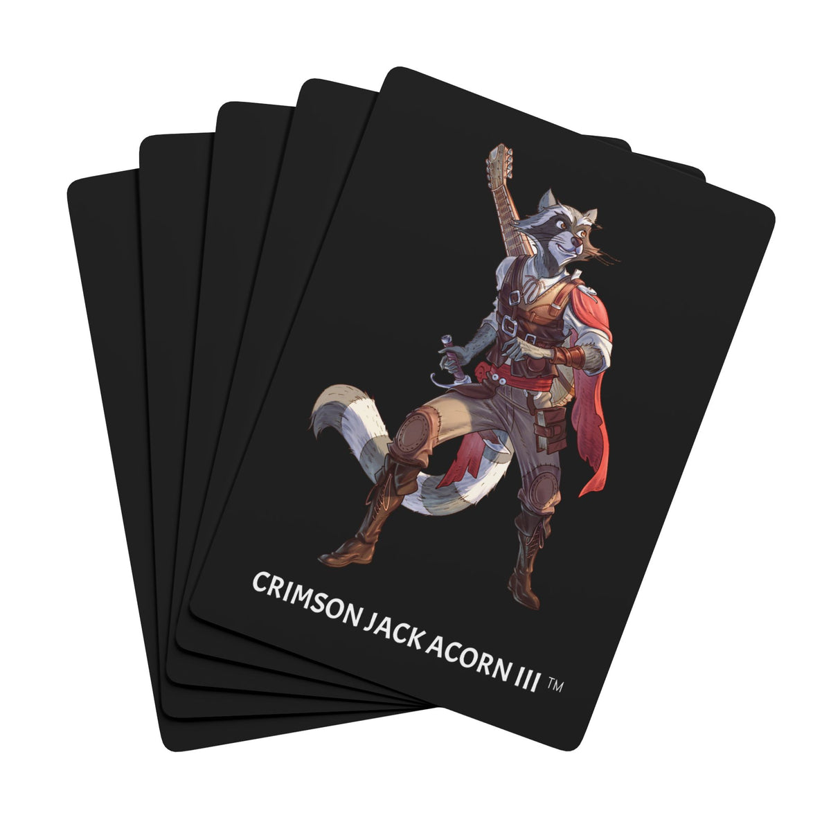 CRIMSON JACK ACORN III™ Collection – Poker Playing Cards
