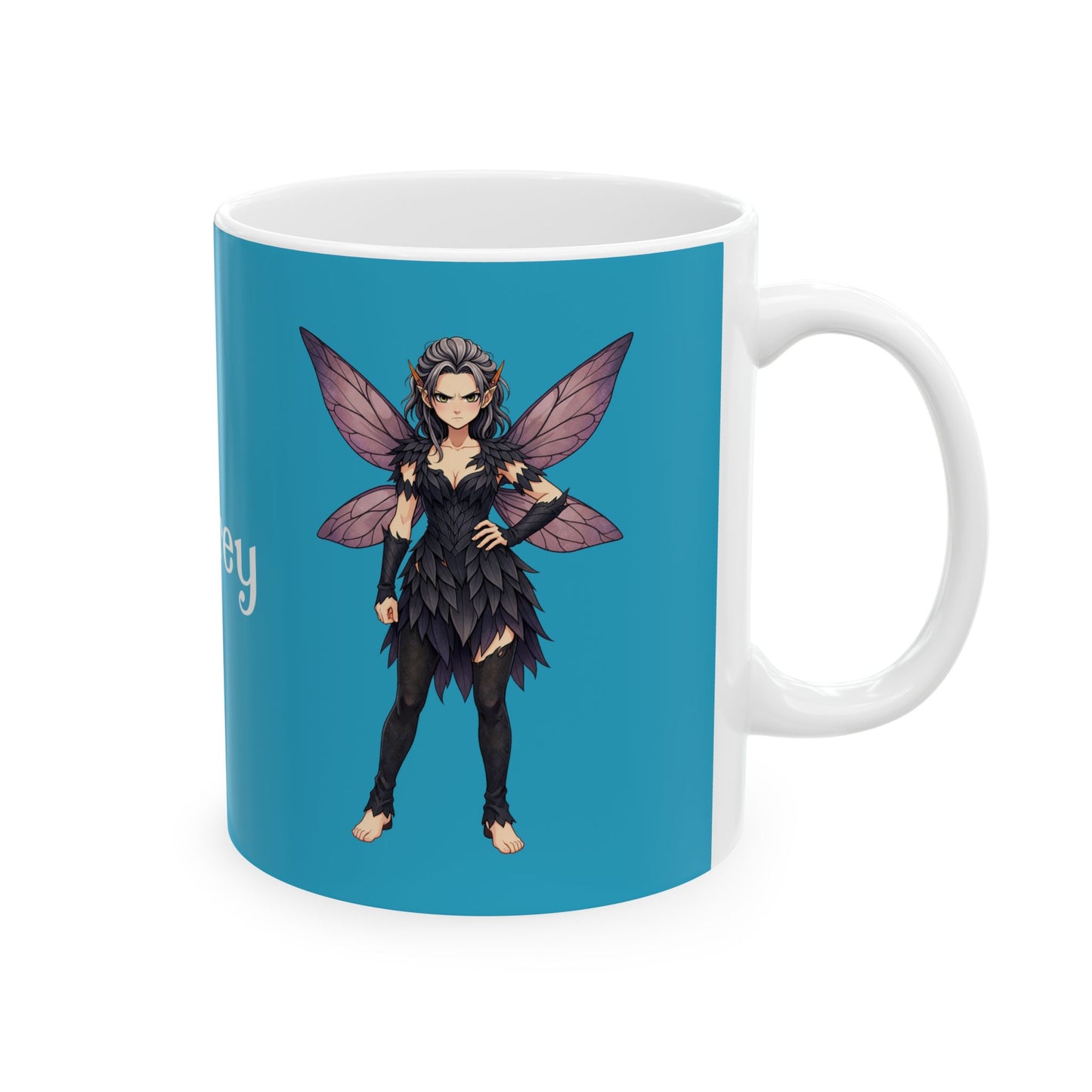 "Audrey" — Ceramic Coffee Cup (11oz & 15oz)