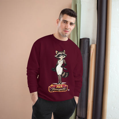 Ava Honeysuckle—Champion crewneck sweatshirt