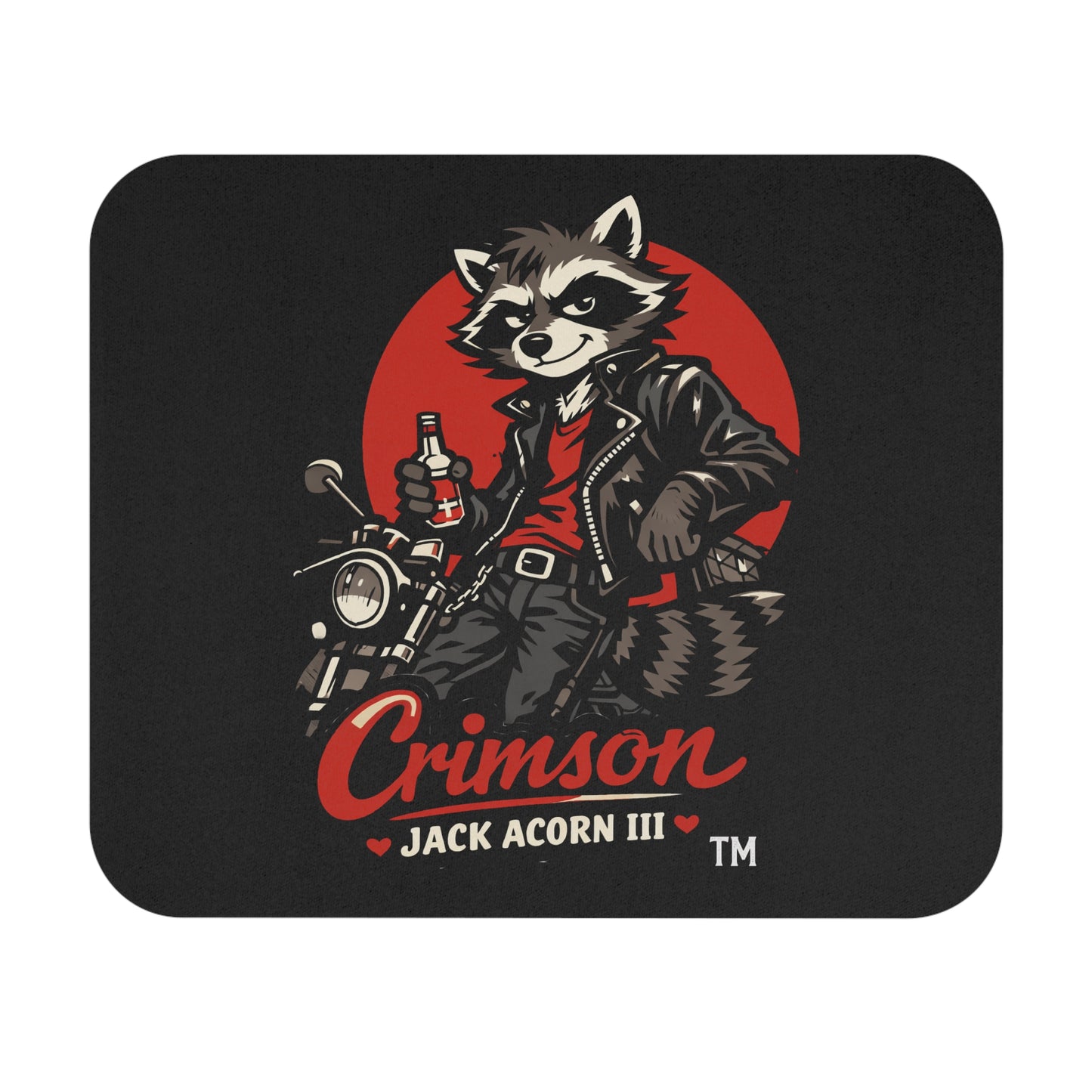 "Crimson Jack Acorn III (TM)" - mouse pad