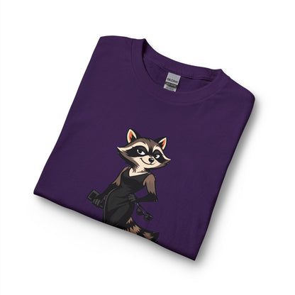 Ava Honeysuckle Raccoon Graphic Long Sleeve Tee