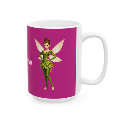 "Morvena" - Ceramic Mug, (11 oz and 15oz)