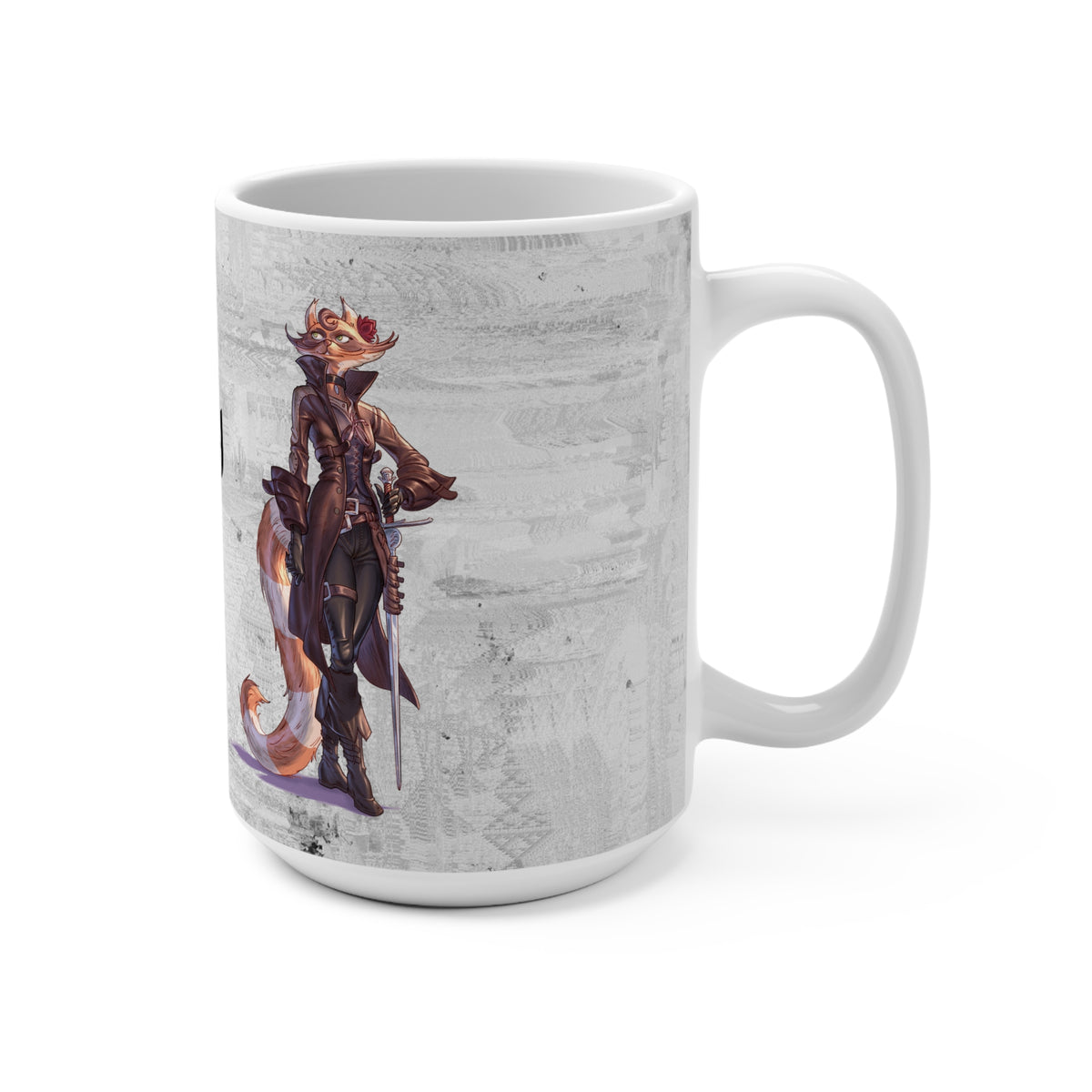 MS. CASSIDY VANCE™ Collection – 15 oz Ceramic Coffee Mug