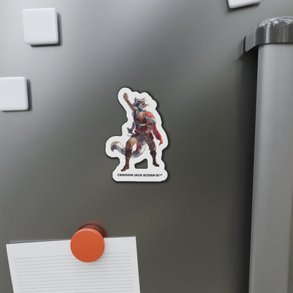 CRIMSON JACK ACORN III™ Collection – Die-Cut Magnet
