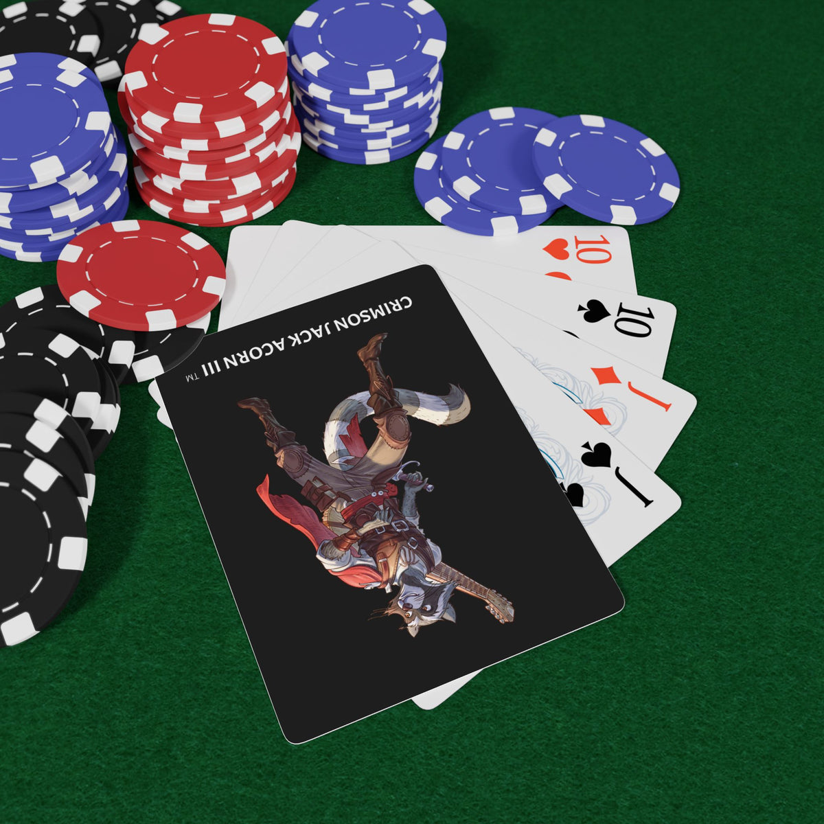 CRIMSON JACK ACORN III™ Collection – Poker Playing Cards