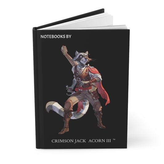 CRIMSON JACK ACORN III™ Collection – Hardcover Lined Notebook