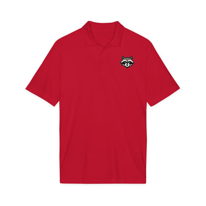 Raccoon Logo Polo Shirt — Classic Embroidered Casual Workwear