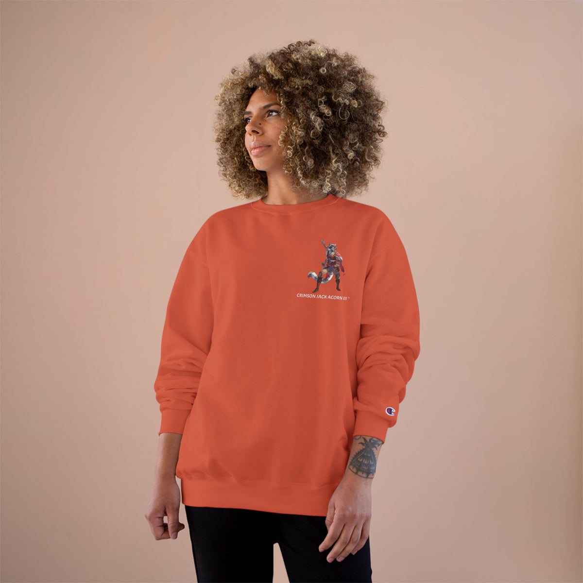 CRIMSON JACK ACORN III™ Collection – Champion Crewneck Sweatshirt