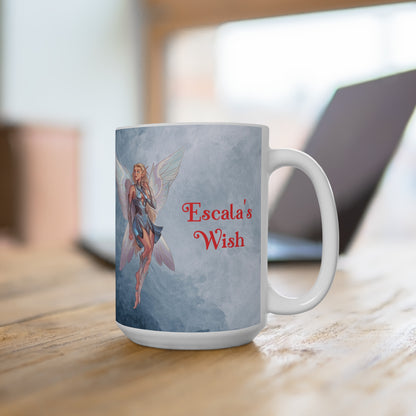 ESCALA WINTER™ Collection – “No One Touches the Faerie®” 15 oz Coffee Mug