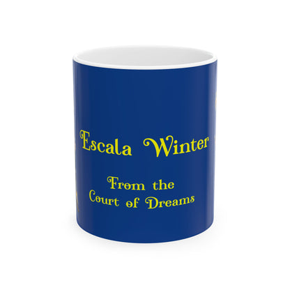 "Escala Winter(TM)" as an Elf   'From the Court of Dreams'  - Ceramic Mug — 11oz & 15oz