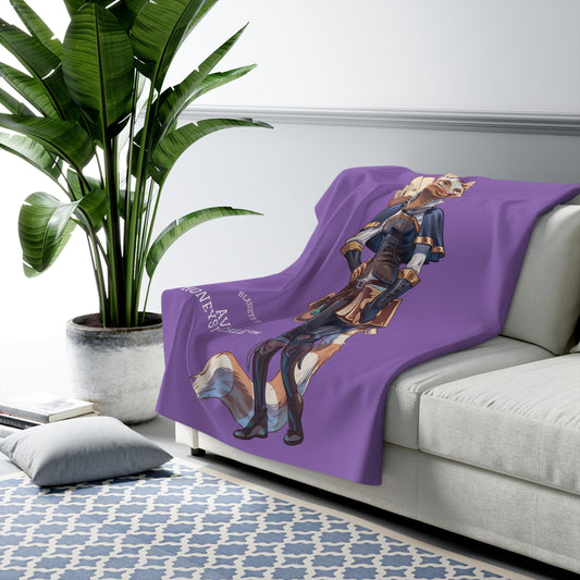 Ava Honeysuckle™ Sherpa Fleece Blanket – Official Ava Honeysuckle™ Collection