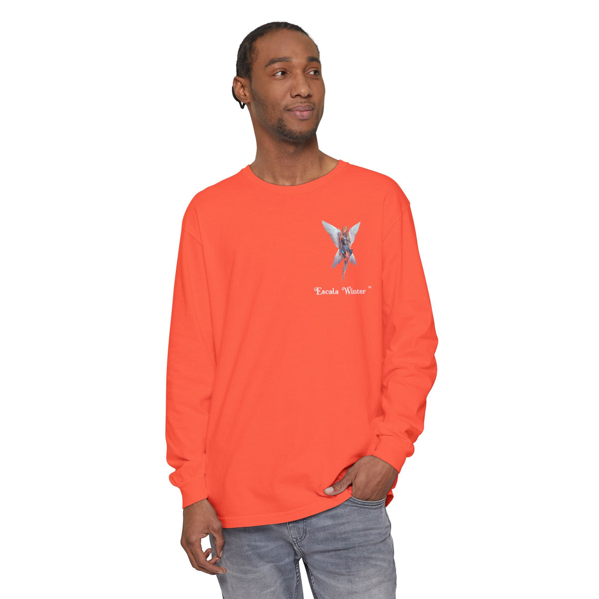 ESCALA WINTER™ Collection – Garment-Dyed Long Sleeve T-Shirt