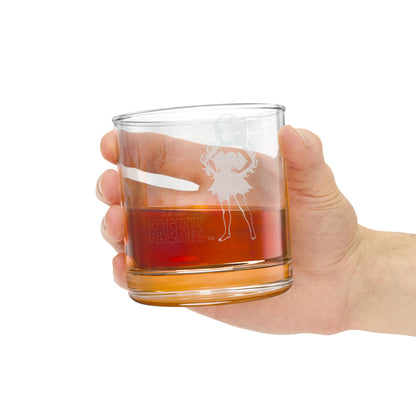 Engraved Whiskey Glass 10.5oz — "No One Touches the Faerie(TM)"