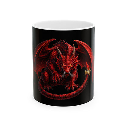 Myrrh - Red Dragon Ceramic Mug — Coffee Cup (11oz/15oz)