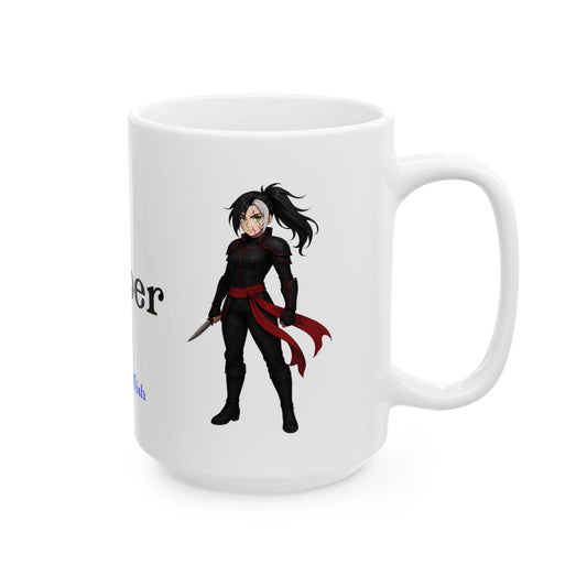 'Harper'  - Ceramic Coffee Cup (15oz)