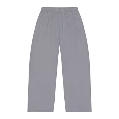 Raccoon Print Men’s Pajama Pants — Cozy Grey All-Over-Print Lounge Pants