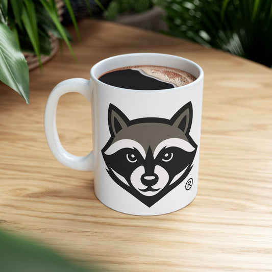 Trash Panda Publishing Ceramic Mug — Black 11oz & 15oz Coffee Cup