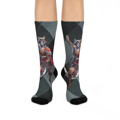 Crimson Jack Acorn III™ Fantasy Crew Socks – Tales of Valla Collection