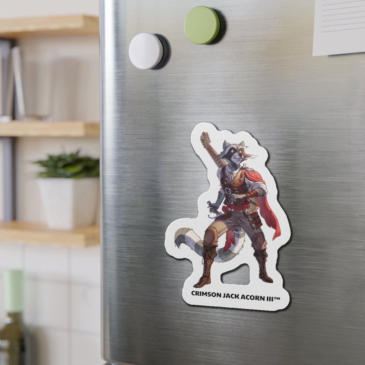 CRIMSON JACK ACORN III™ Collection – Die-Cut Magnet