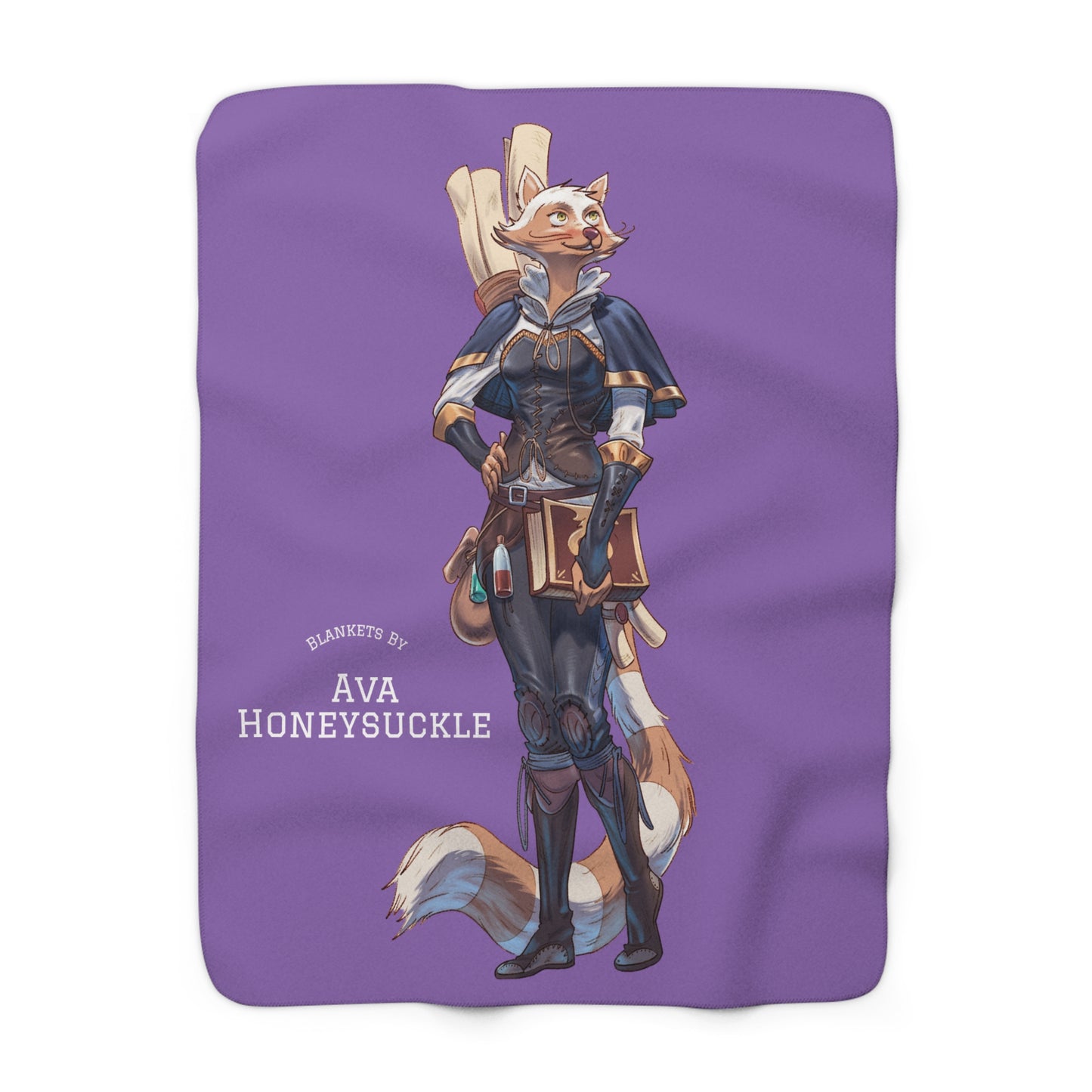 Blankets by "Ava Honeysucke"  - Sherpa Fleece Blanket