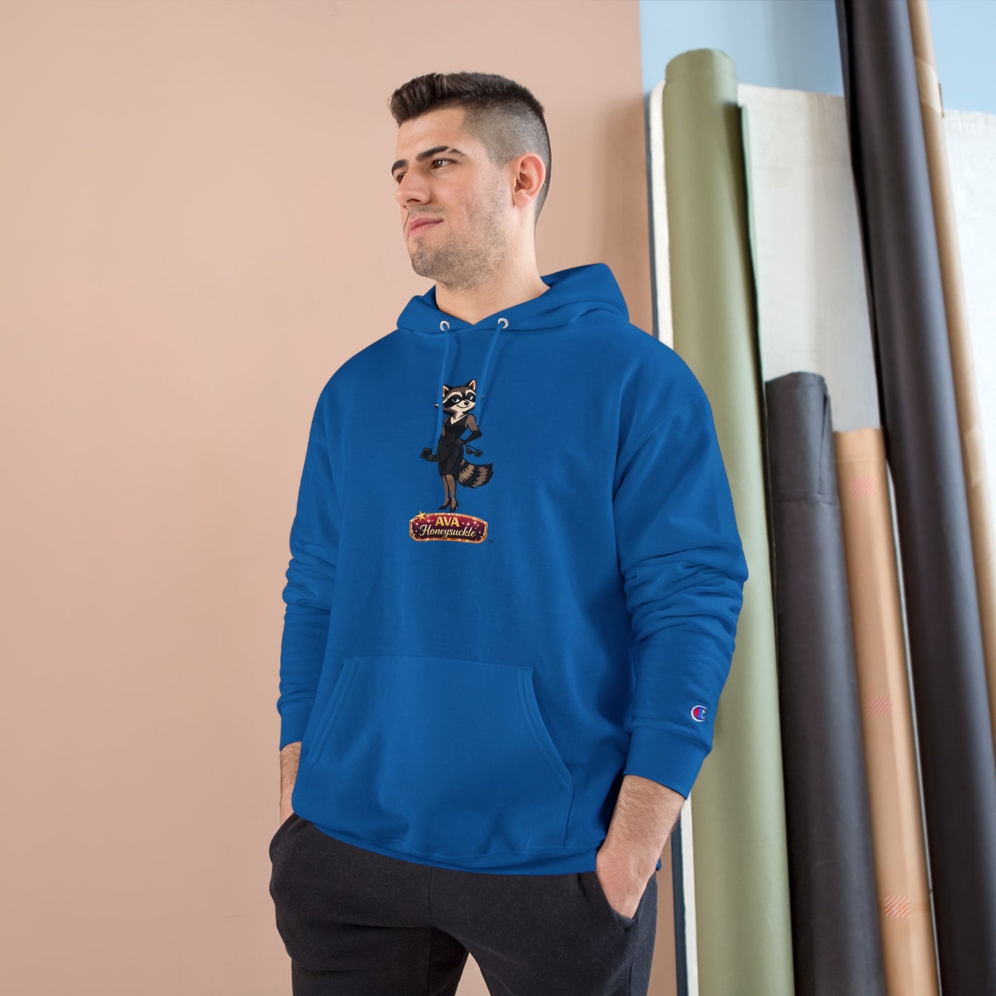 "Ava Honeysuckle" - Champion Hoodie