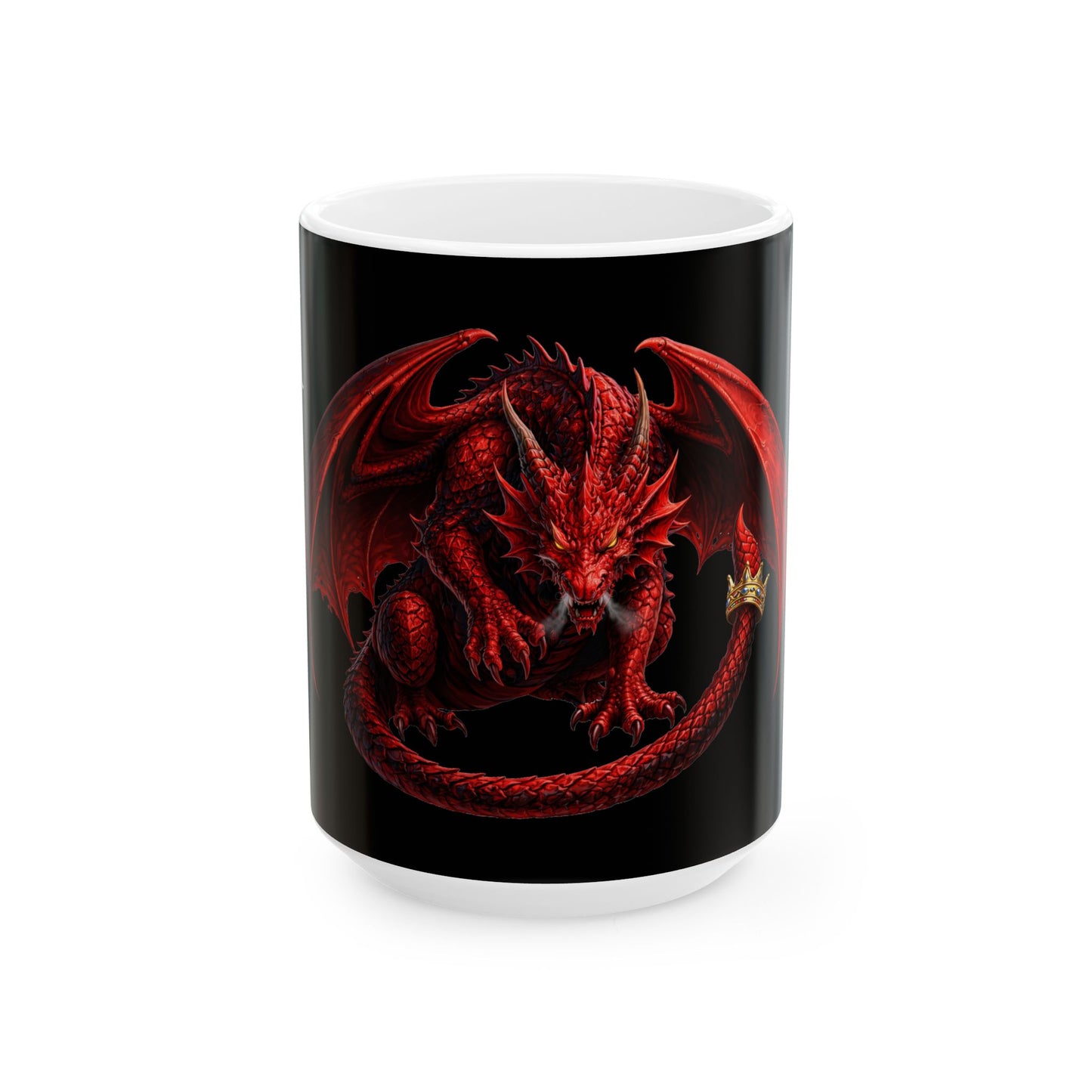 Myrrh - Red Dragon Ceramic Mug — Coffee Cup (11oz/15oz)