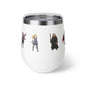 Fantasy RPG Character Wine Tumbler — 12oz Copper Vacuum Insulated Cup