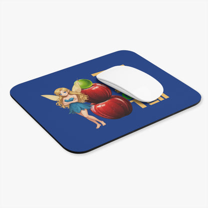 "Two Apples and a Green Grape" - Mouse Pad