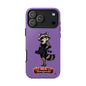 "Ava Honeysuckle" - Phone Case – Purple Cute Character Protective Cover