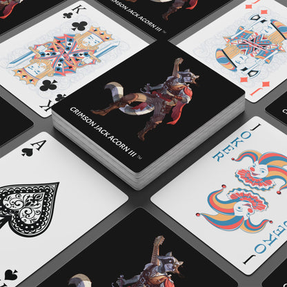 CRIMSON JACK ACORN III™ Collection – Poker Playing Cards