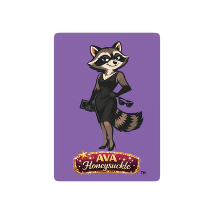 "Ava Honeysuckle" -  Poker Playing Cards